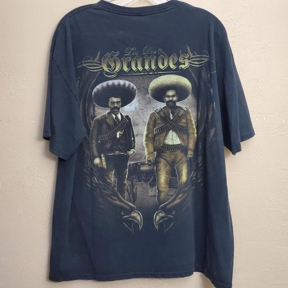 Y2K Emilio Zapata & Pancho Villa Los Dos Grandes tee